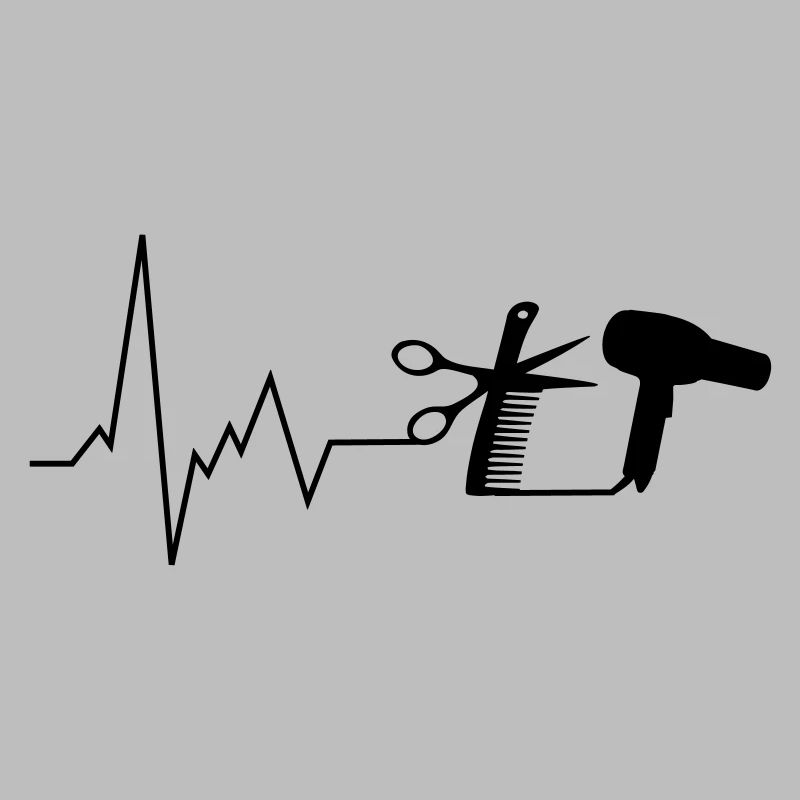 pulsation du cœur coiffeur