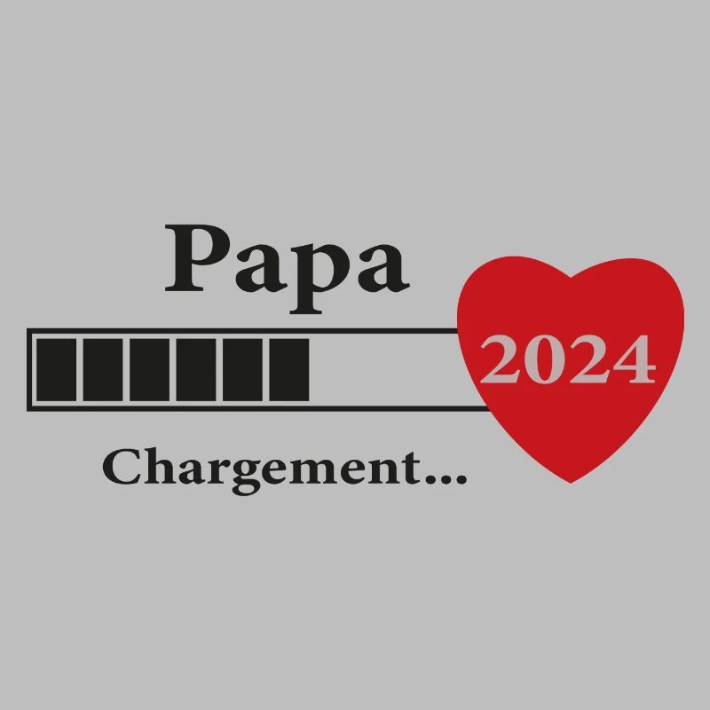 Papa - Werdender Papa wird geladen