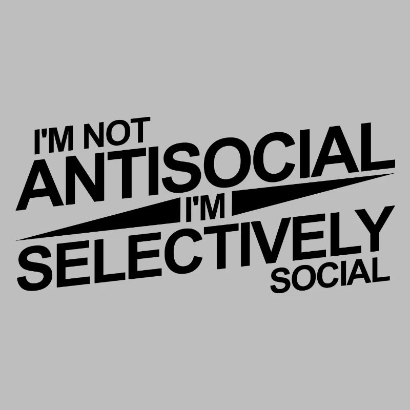 Don sélectif antisocial social de nerd de nerd
