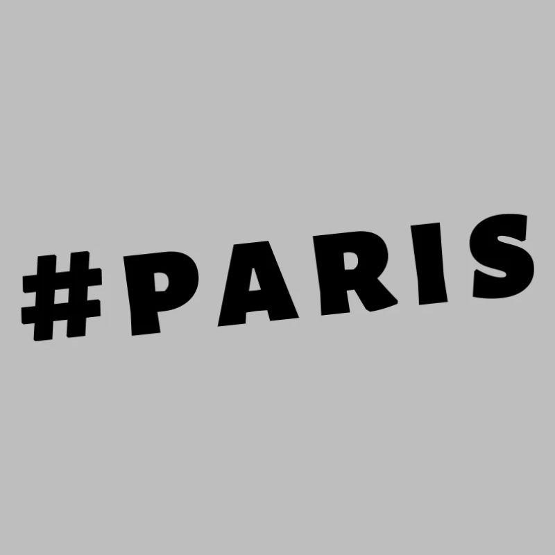 Paris Hashtag
