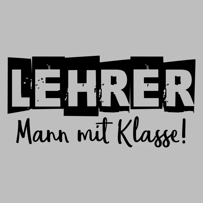 Lehrer Mann mit Klasse