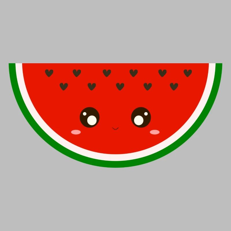 pastèque kawaii