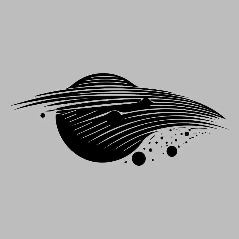 Schwarzes Loch Gravitation und Ereignishorizont