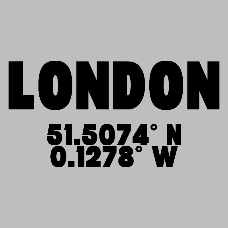 London - Design with coordinates