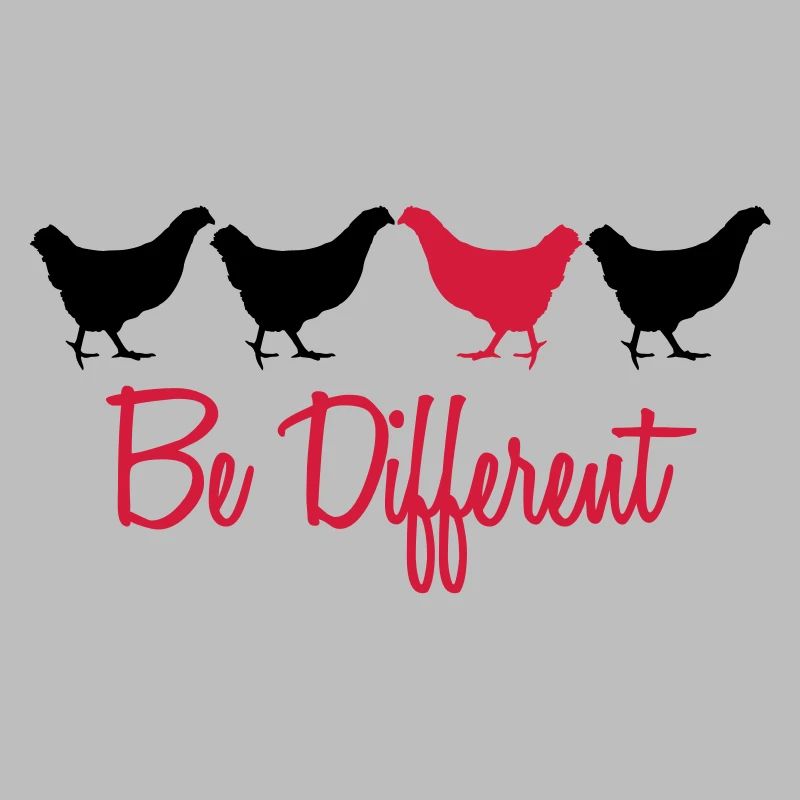 Être mit Huhn différents texte