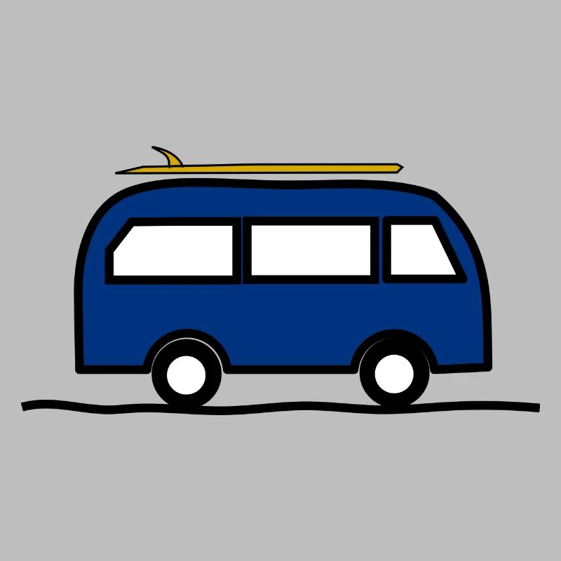 VAN. SURF. VIVE LES VACANCES. VACANCES.