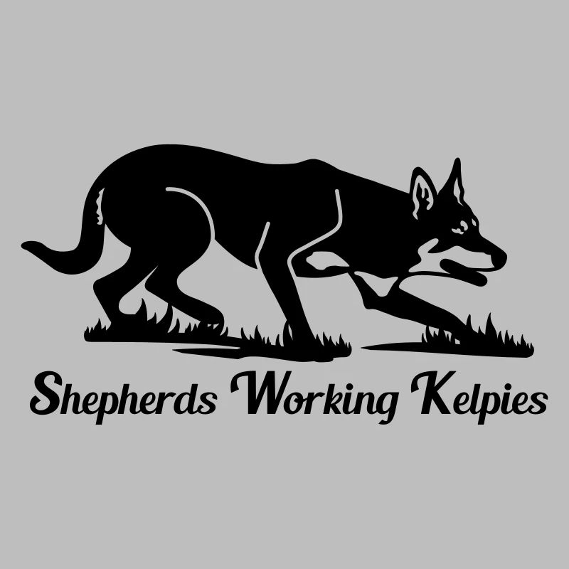 Kelpie - monocolor