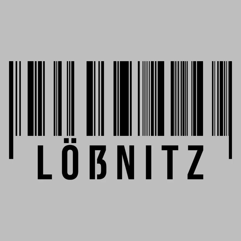 Erzgebirge Strichcode Lößnitz