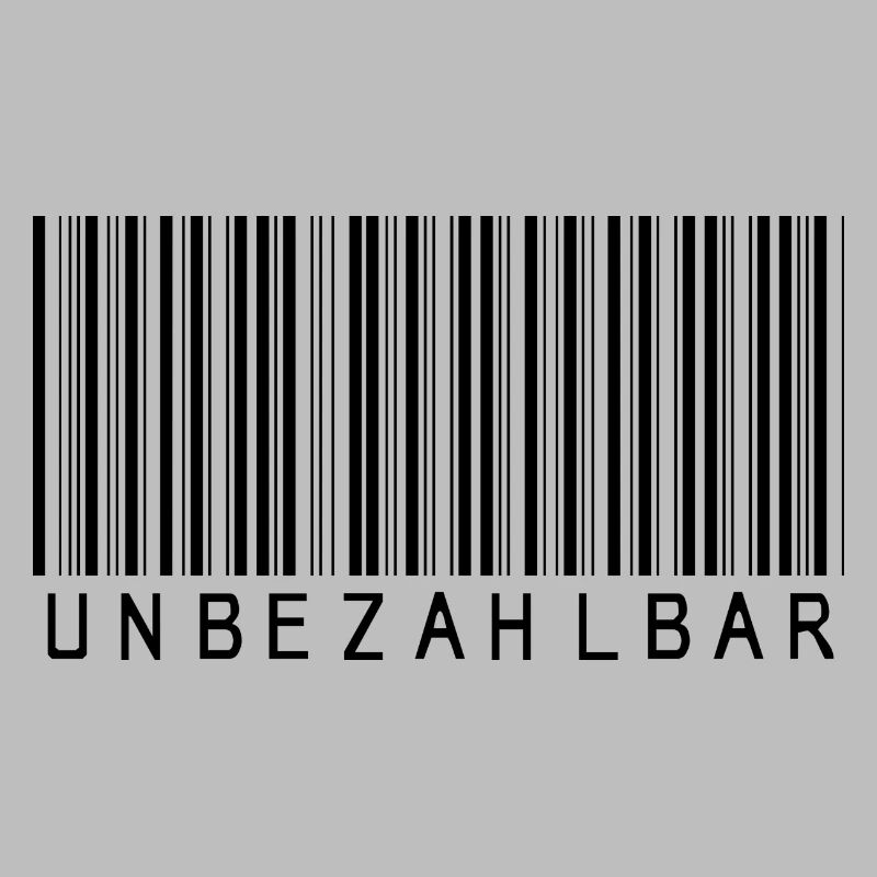 Barcode "Priceless" black