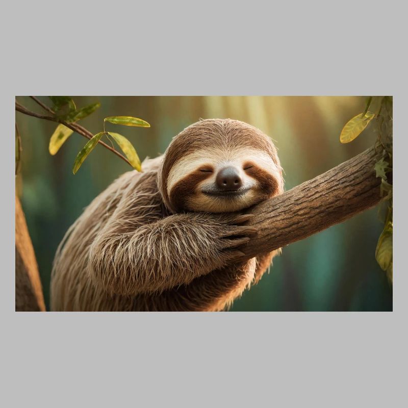 Cute animals chilling – sloth