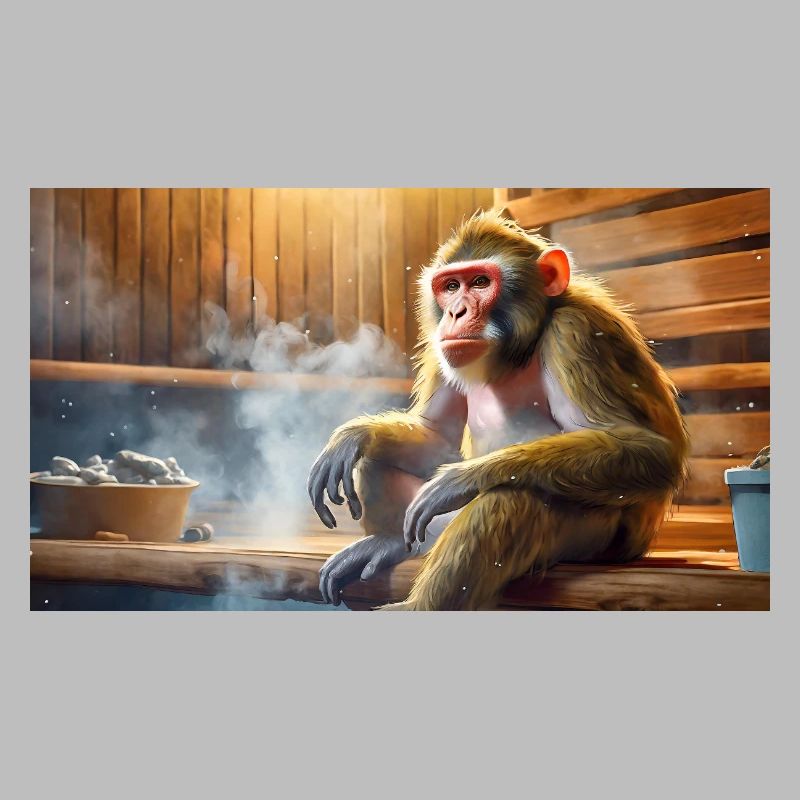 Jeu de mots : expression ambiguë – Affenhitze (chaleur)