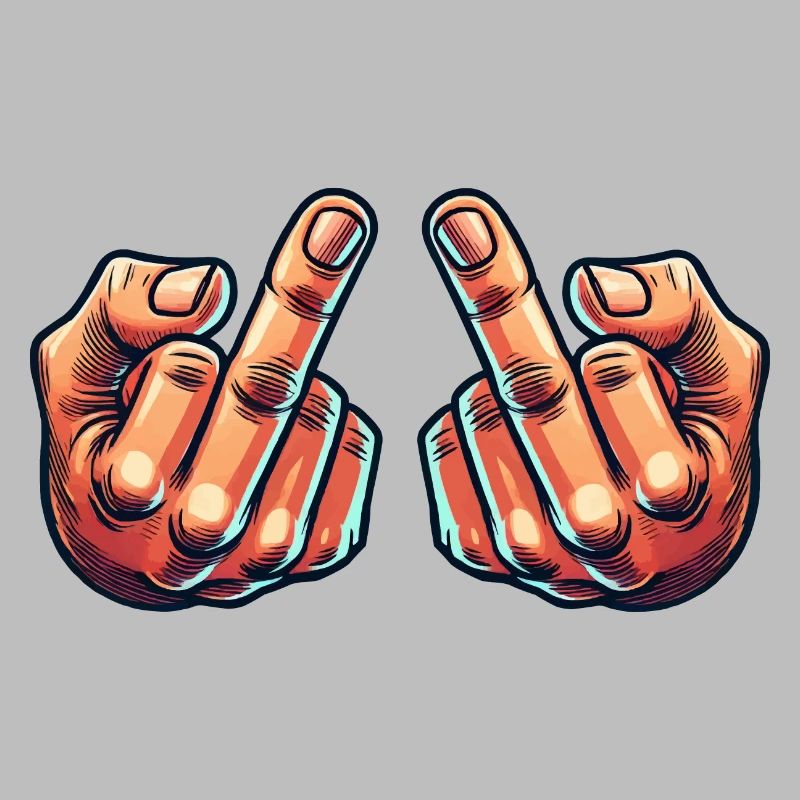 mittelfinger 2
