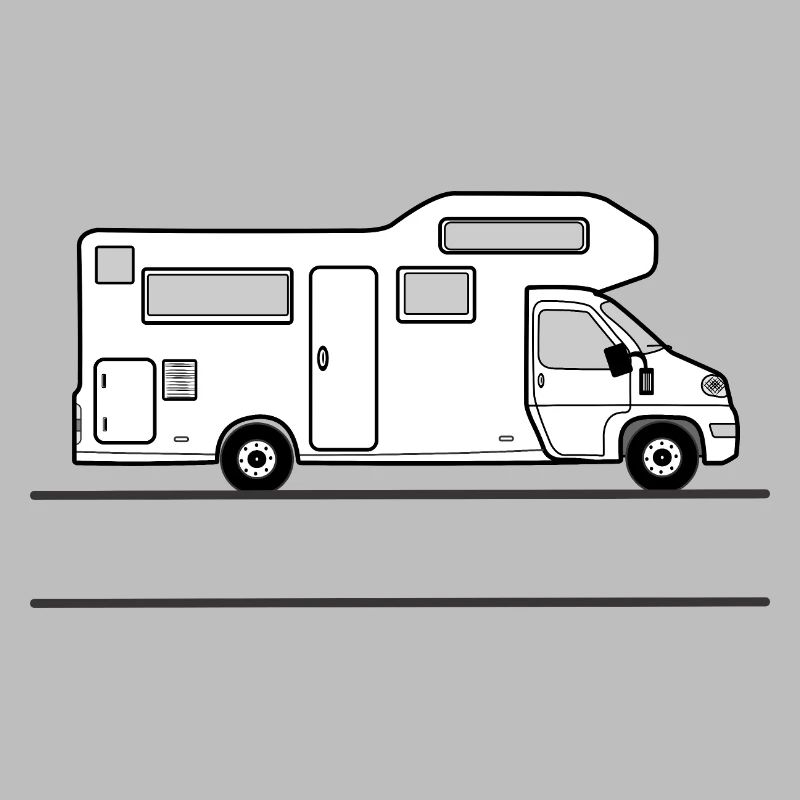 Bannière de camping-car