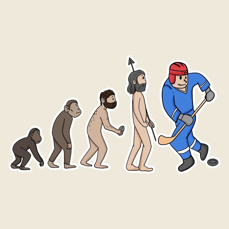 Evolution Eishockeyspieler 