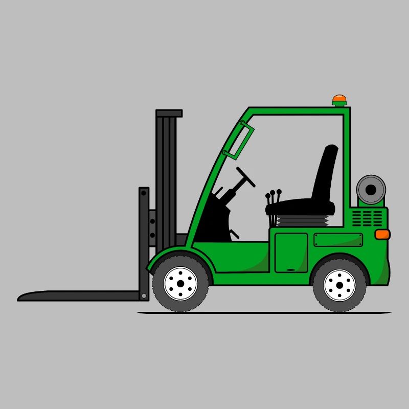 Chariot élévateur Vert