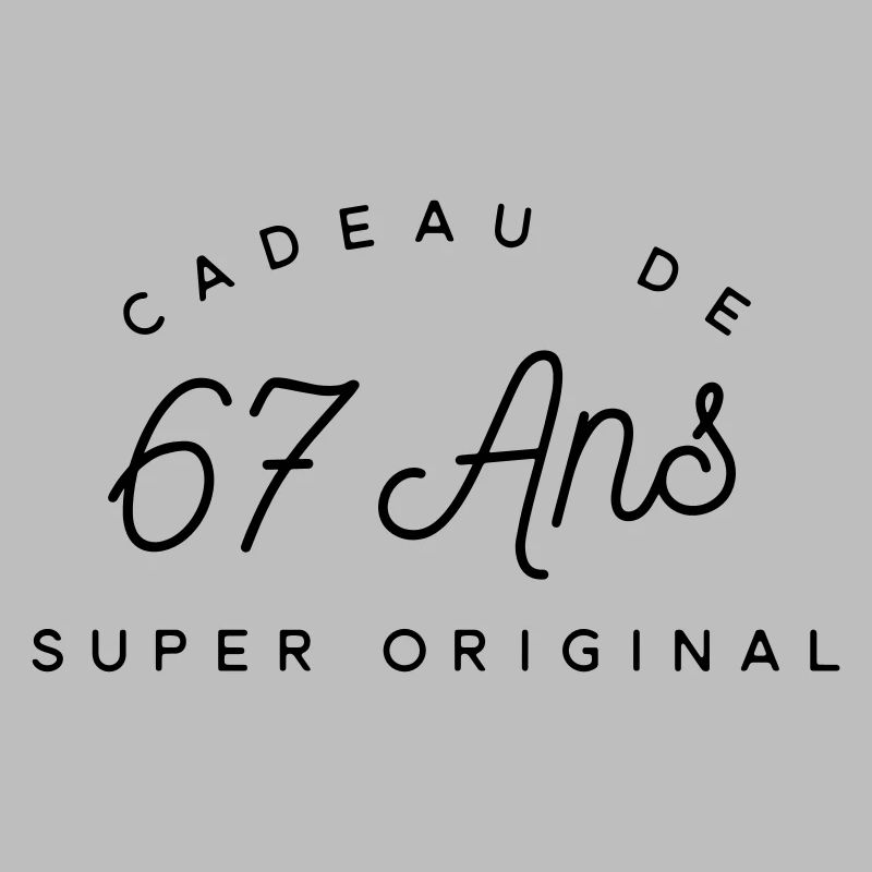 Cadeau 67 ans 