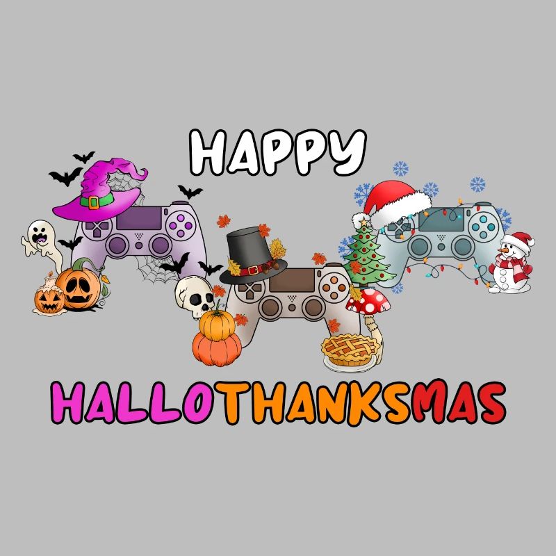Happy Hallothankmas Game Controller