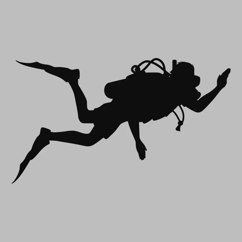 Happy diver