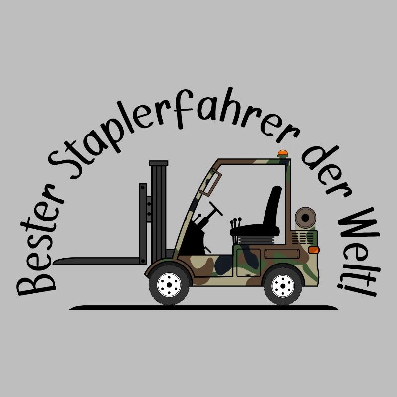 Staplerfahrer Armee bester Staplerfahrer der Welt