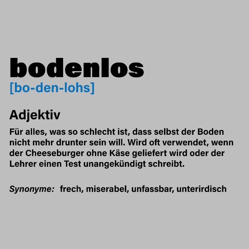 Bottomless – When it's really too much