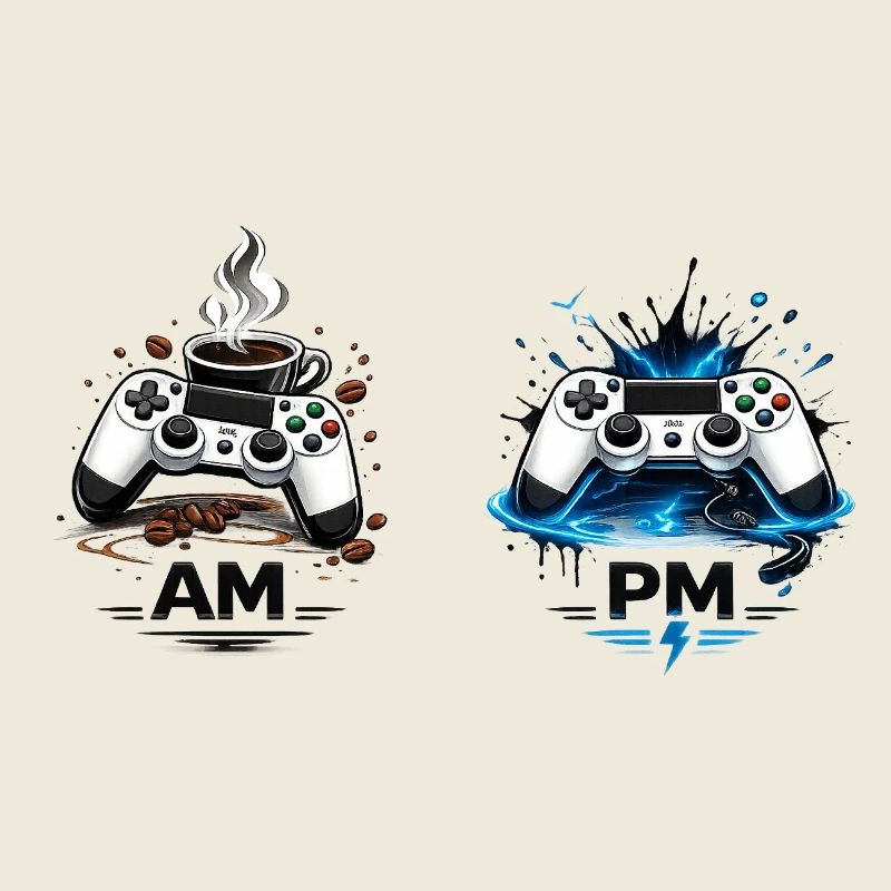 AM Coffee PM Gaming