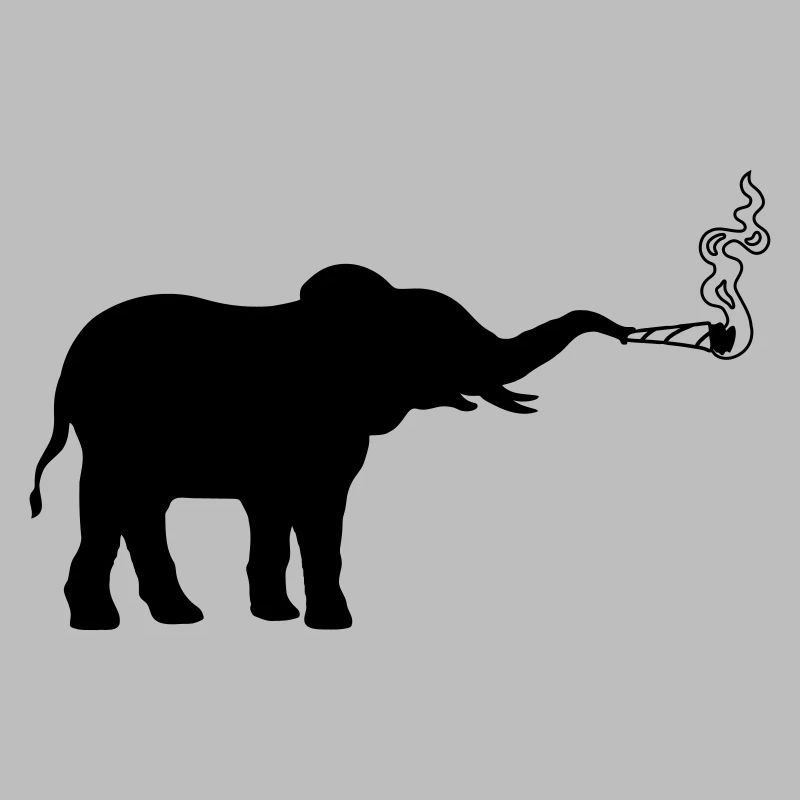Joint Weed kiffender Elefant