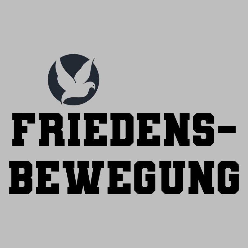 Friedensbewegung helles Design