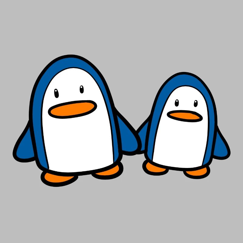 Deux pingouins