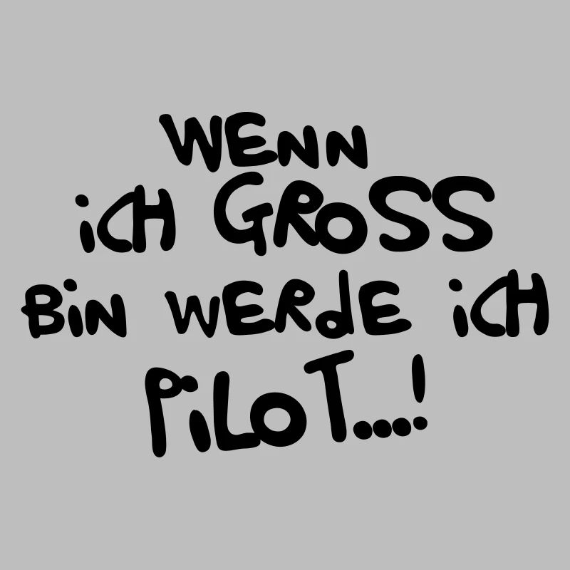 Ich werde Pilot