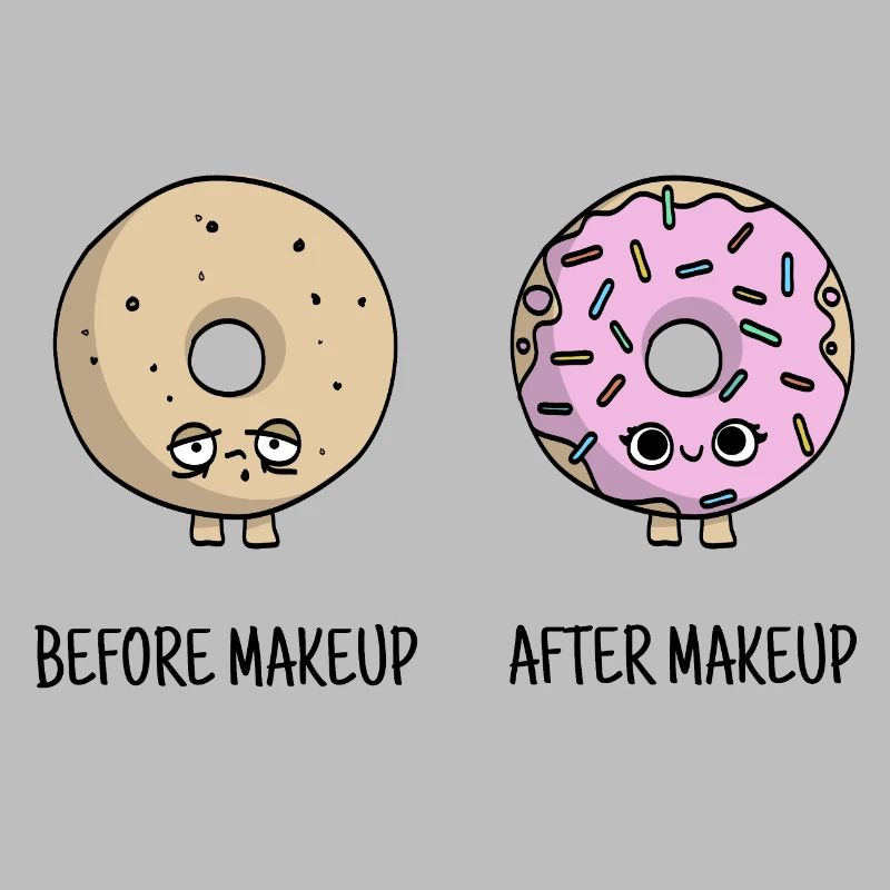 süße Make-Up Donuts Geschenk
