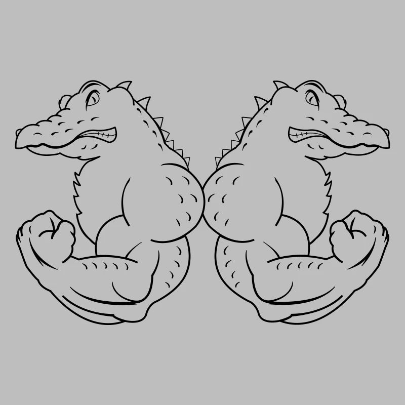 strong crocodiles