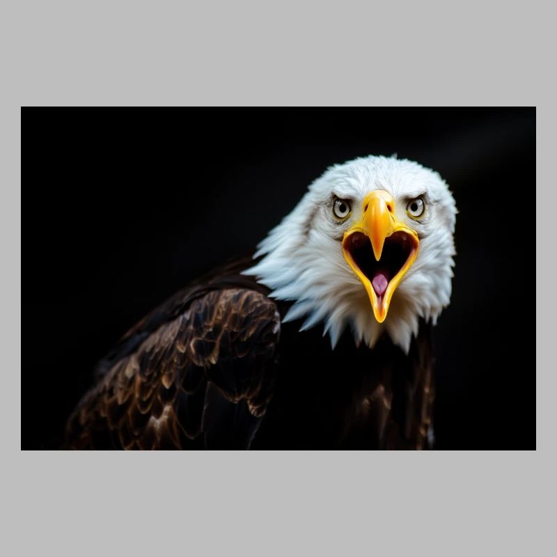 Angry Eagle Look