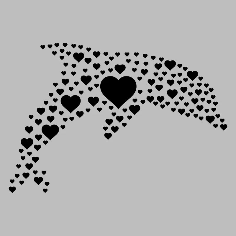 Coeurs de dauphins
