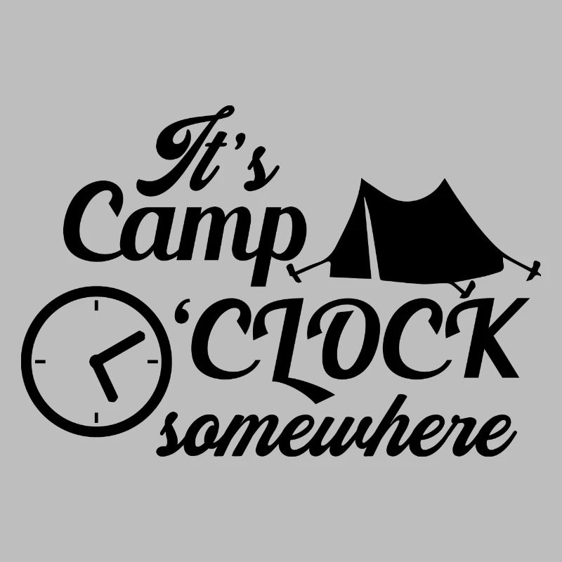 Camping Camping-car Caravane Feu de camp