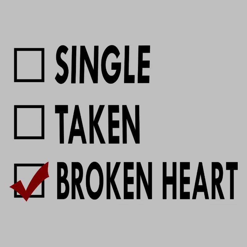 SINGLE noir blanc BROKEN