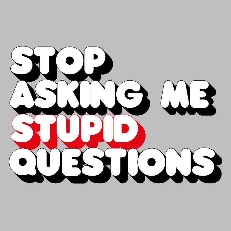 Stop Asking Me Stupid Questions 3D