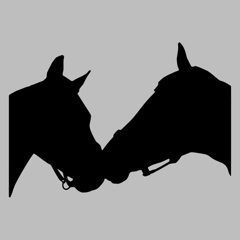 Pferde Silhouette