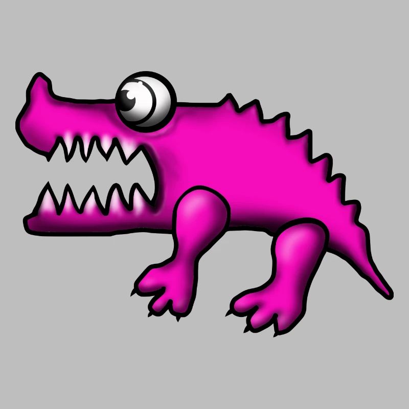 Krokodil Pink