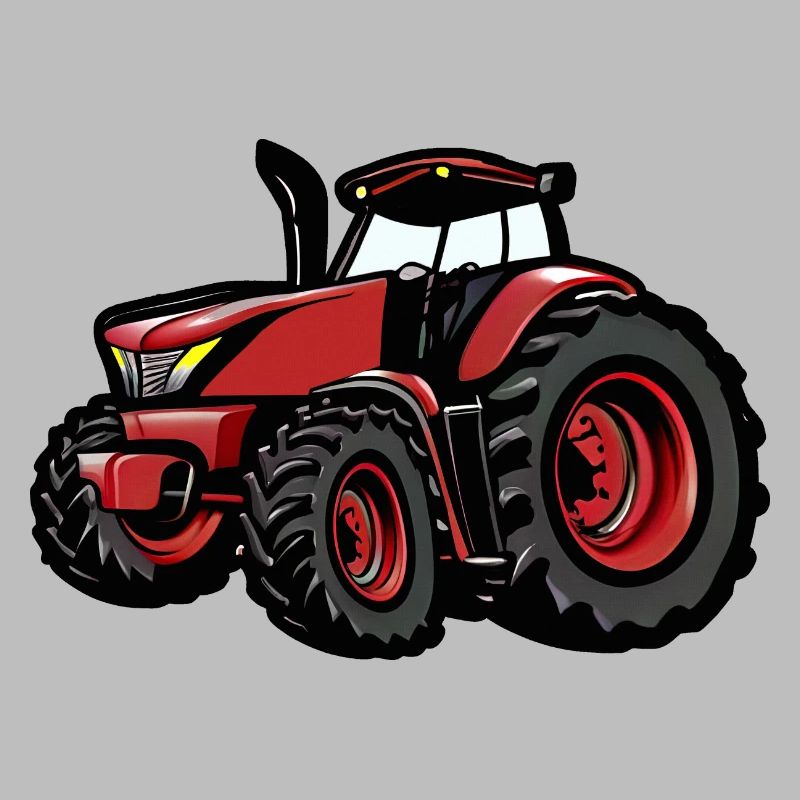 Neuer Roter Traktor