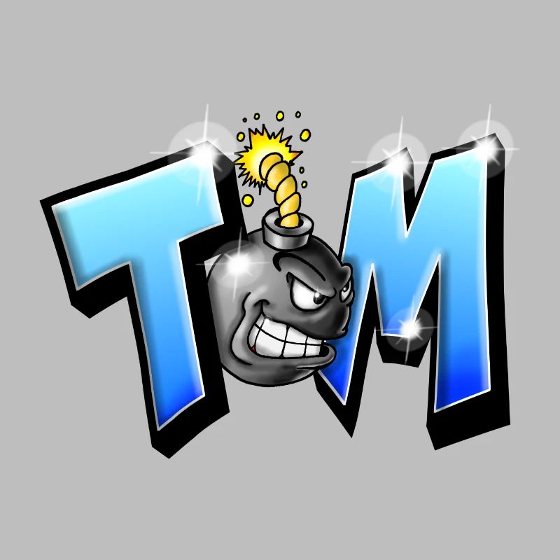 Graffiti Name TOM Printable on everything!