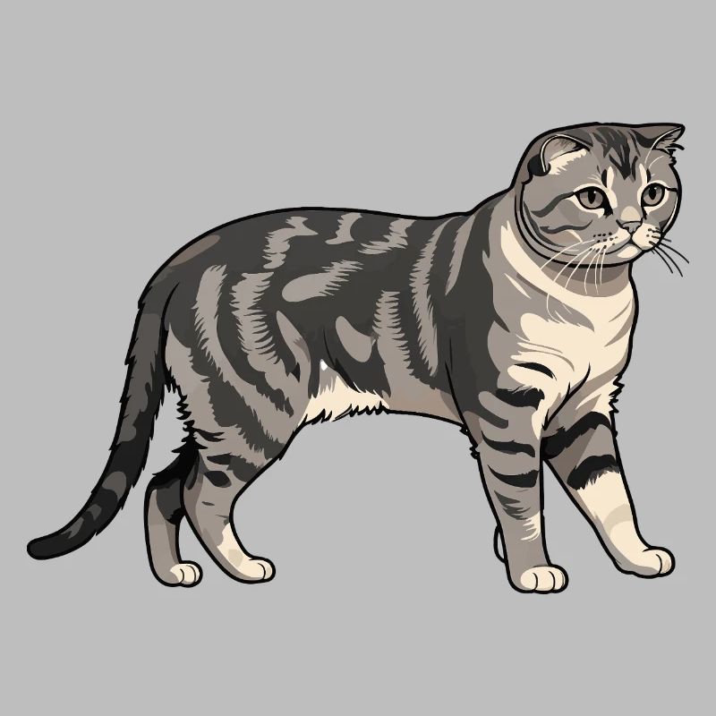 Pliage écossais - Cat Pet Design