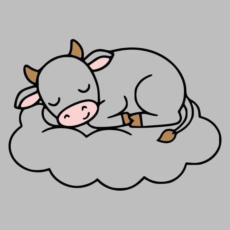 Nuage de Vache endormi Bébé de rêve