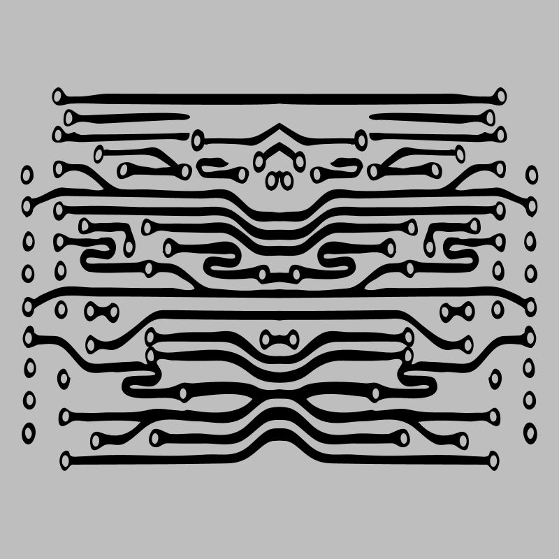 Design Pattern lignes de disque à puce lignes fraî