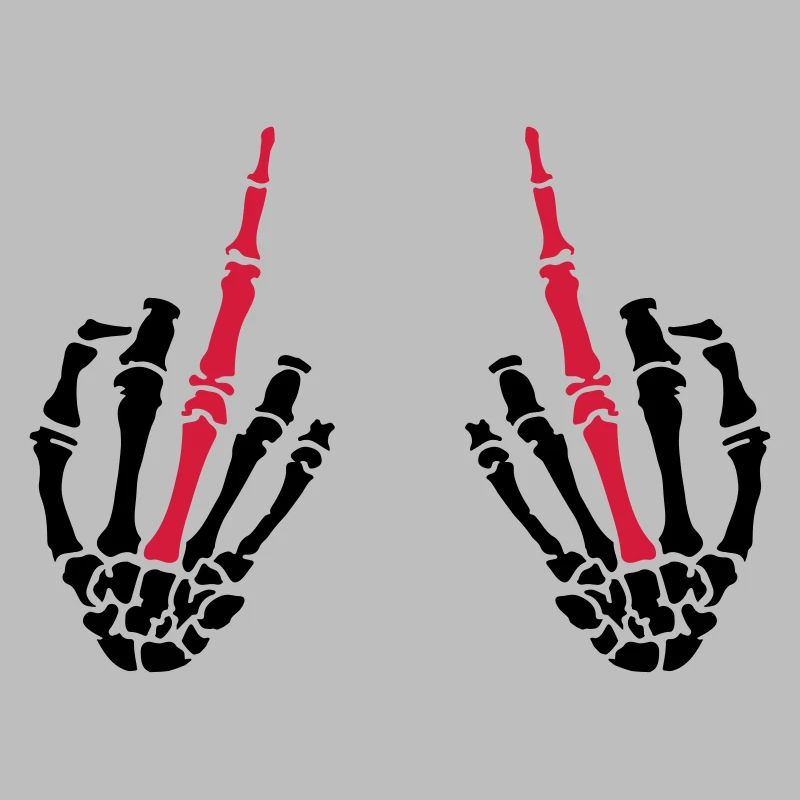 middle fingers