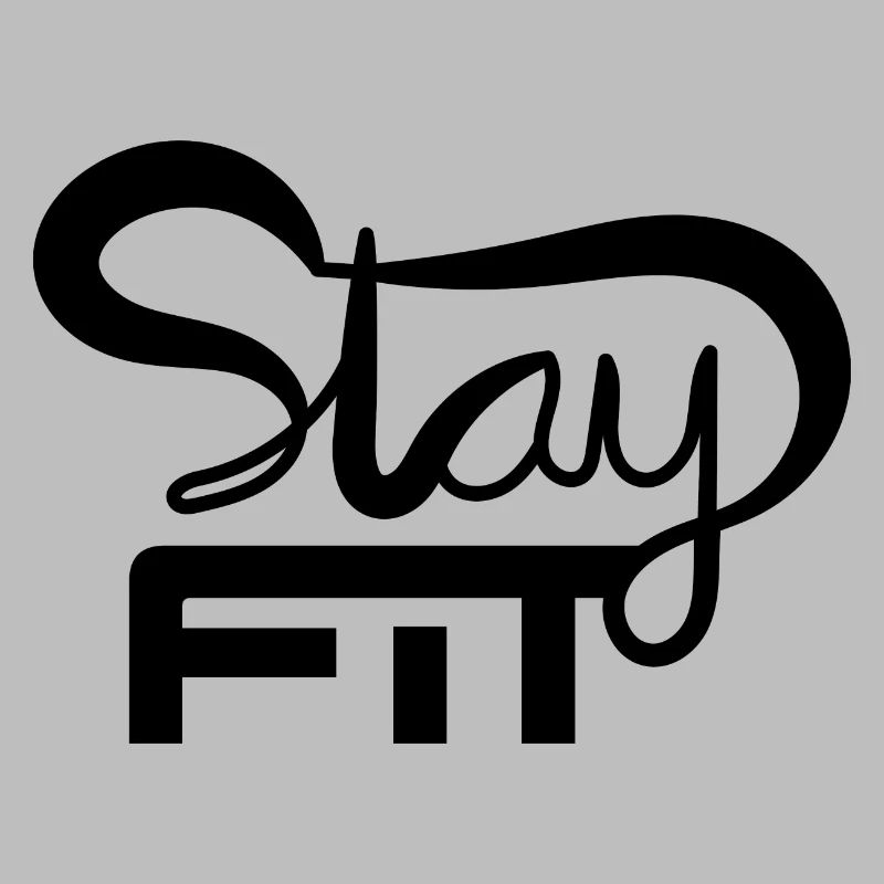 RESTEZ EN FORME ÉCRIT À LA MAIN
