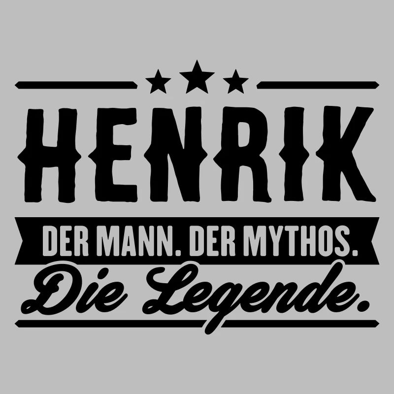 Man Myth Legend Henrik