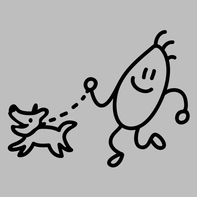 Go for a walk - run - line