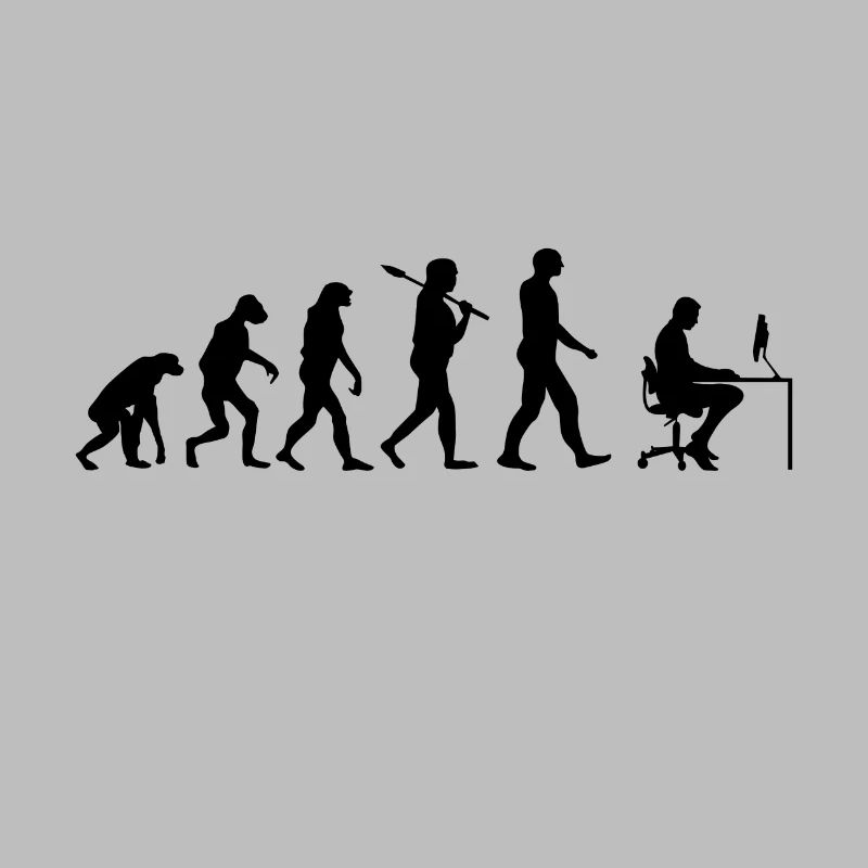 Programmierer T-Shirt · Evolution · Informatik