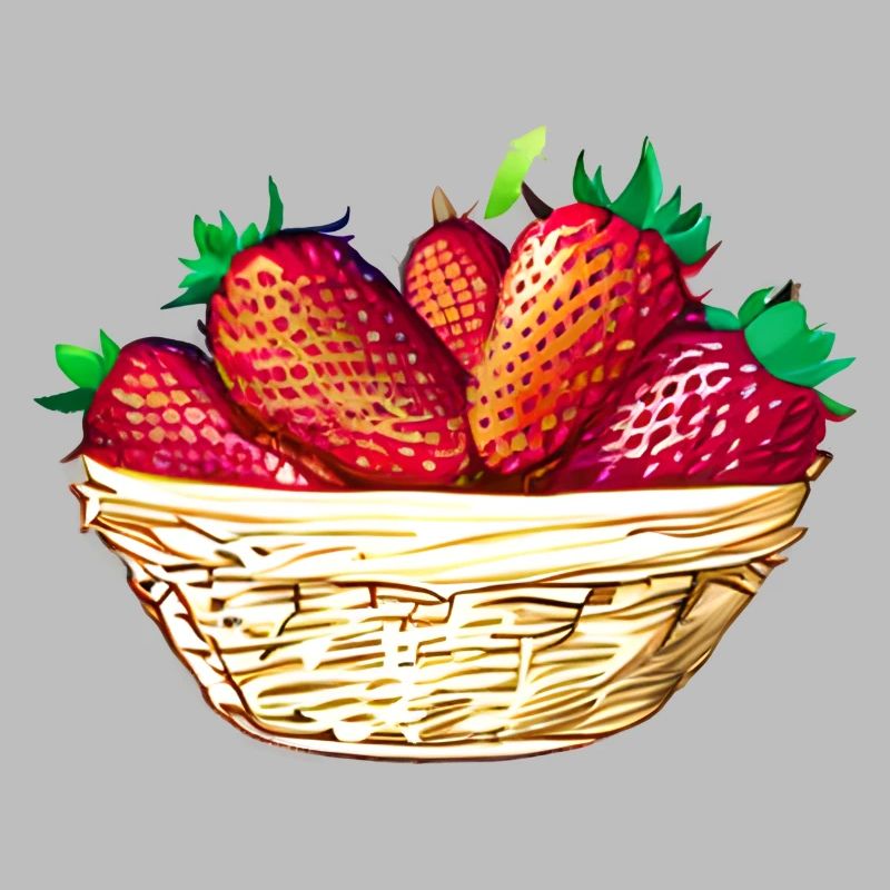 Erdbeeren Erdbeere Korb Erdbeerfeld