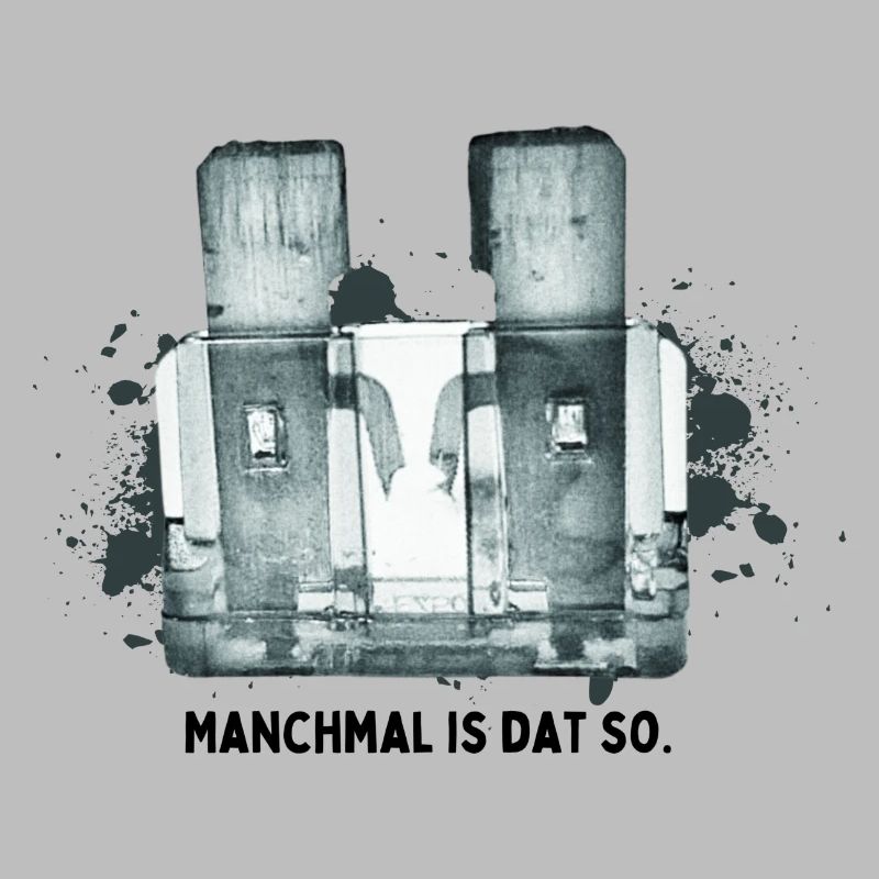 Sicherung durch - manchmal is dat so.